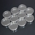 10Pcs Polystyrene Sterile Petri Dishes Bacteria Culture Dish for Laboratory Medical Biological Scientific Lab Supplies 55x15mm