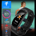 LIGE Women Sport Smart Bracelet Men LED Waterproof SmartWatch Heart Rate Blood Pressure Pedometer Clock Watch For Android iOS