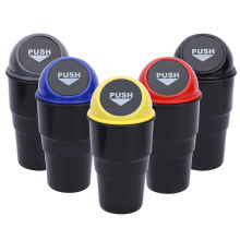 Portable Mini Auto Car Dustbin Rubbish Can Holder Bin Storage Car Interior Accessories Car Storage Bucket