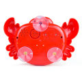 Kids Baby Birthday Gift Bubble Machine Big Frog Crab Automatic Bubble Maker Blower Music Bath Shower Toys For Baby