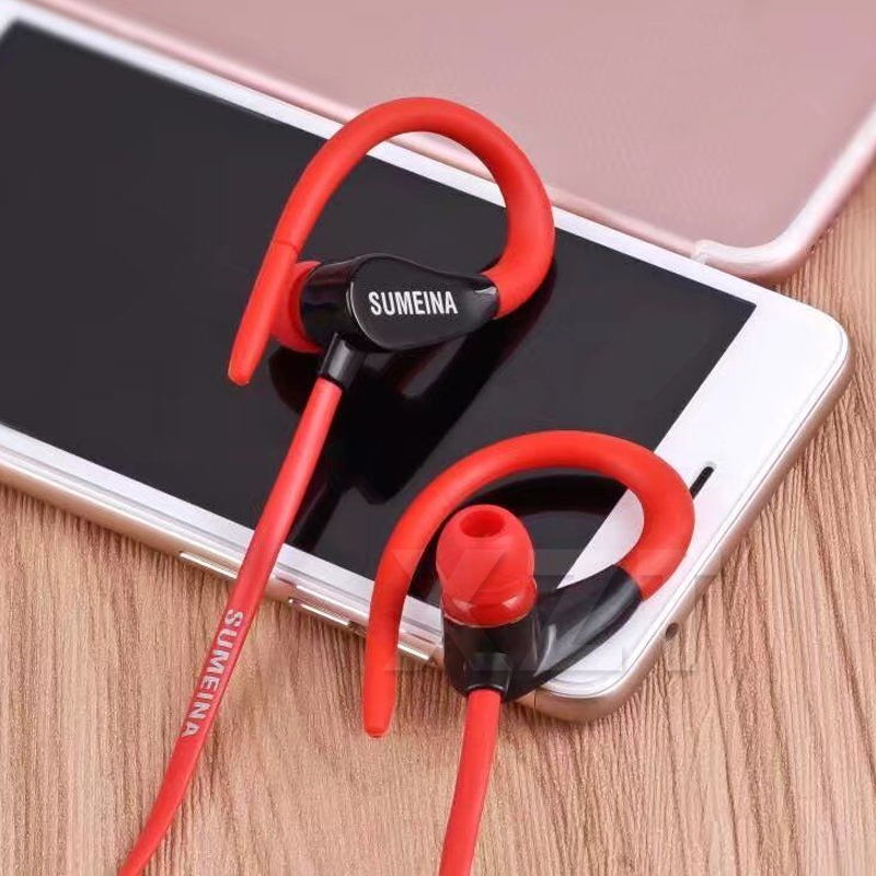 Newest Fashion SMN-11 Earphone Headphones 3.5mm Stereo Earhook Bass Sound Headset for Running Sport for Android Phone Laptop PC