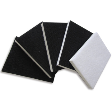 70*100mm Rectangle EVA Hard Sponge Interface Pad Damping Pad for Sander Backing Pad Abrasive Tools Accessories - Hook and Loop