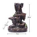 Harz Mountain Form Smoke Water Fall Backflow Incense Burner Incense Holder Decor Aroma Furnace Aromatic House Office Craft
