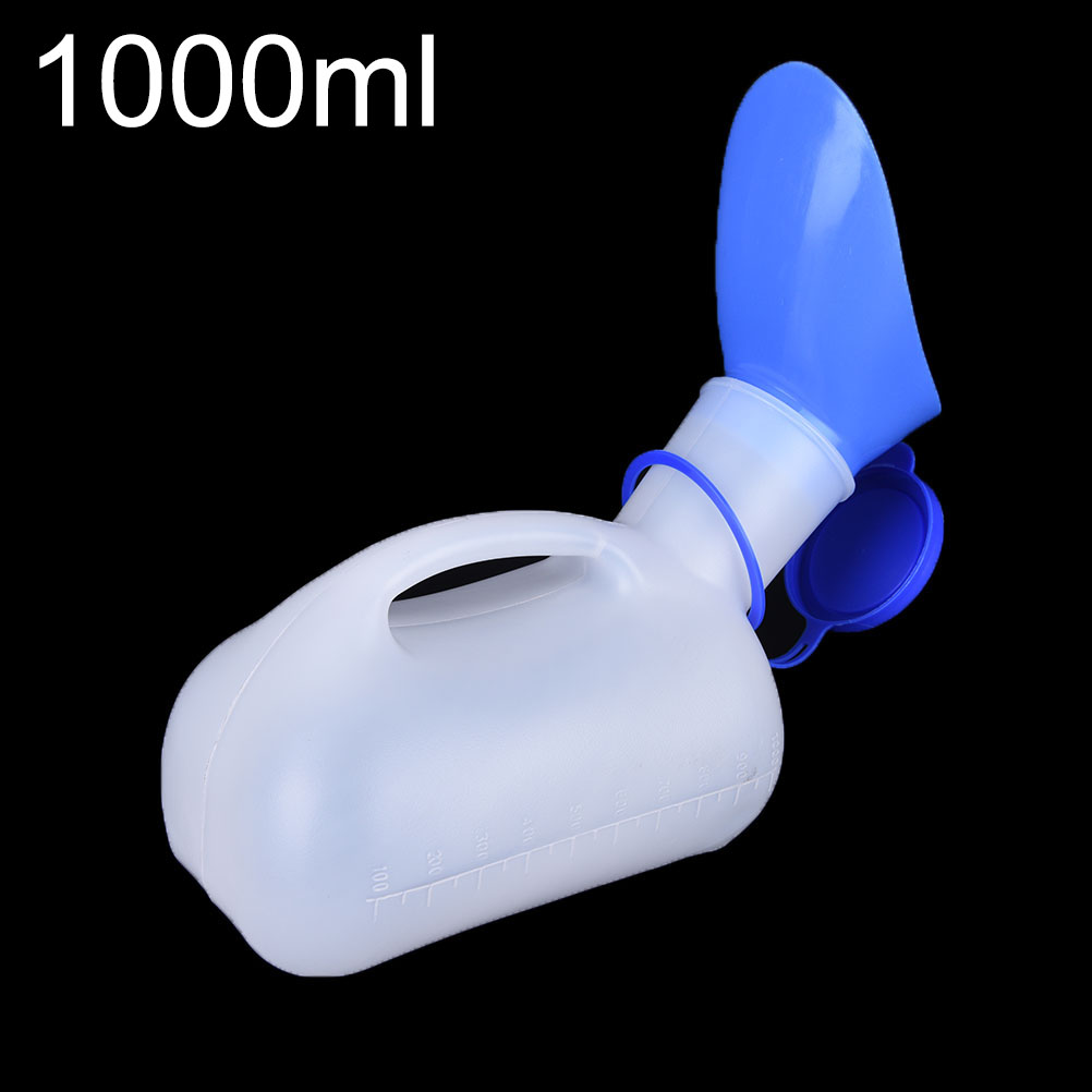 1000ML/1200ML Portable Plastic Mobile Urinal Toilet Aid Bottle Outdoor Camping Car Urine Bottle For Women Men Journey Travel Kit