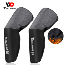 WEST BIKING Winter Cycling Leg Warmer Windproof Warm Leg Protector High Elastic Skiing Hiking Walking Bike Sports Snow Gaiters