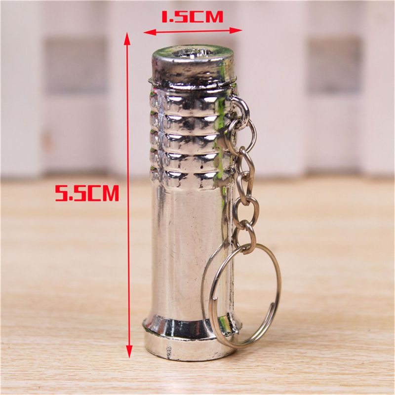 2in1 Mini Flashlight Detector UV Light Keychain Kids Toy Gift UV LED Flashlight Ultraviolet Torch zoomable Play house toys