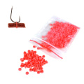 5000PCS=20bags Red/Yellow Bloodworm Bait Granulator Bait Fishing Accessories Fish Tackle Rubber Bands For Fishing
