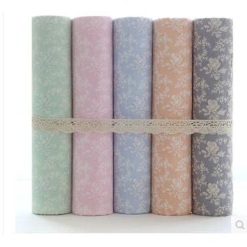 Free shipping 6 pcs / 40 * 50cm Cotton Fabric Fat Quarter Bundle For Sewing DIY Patchwork Baby Toy Material Tilda