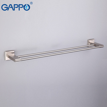 GAPPO Towel Bars single towel bar stainless steel rack Bath Towel Holders Wall Mounted towel rails bathrooms
