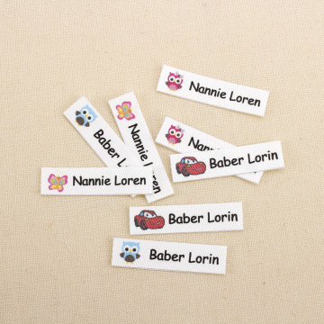 160pcs Custom Ironing Labels, Cartoon labels, children's clothing, personalized name tags for children, iron on (TB3262)