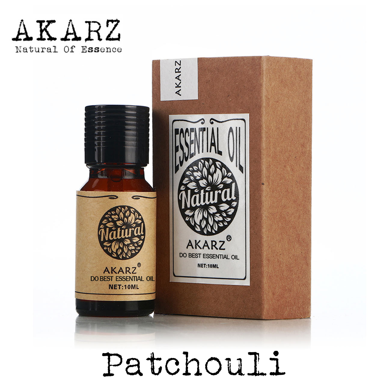AKARZ Famous brand patchouli essential oil natural Eliminate acne relieve eczema calm removal of mosquitoes patchouli OIL