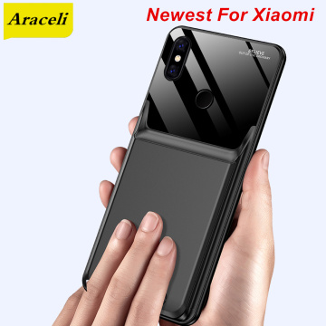 Araceli 10000 Mah For Xiaomi Mi 6X A2 Mi 8 9 9 Pro Battery Case Smart Phone Stand Battery Cover Power Bank Mi8 Charger Case