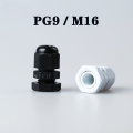 Plastic Cable Gland 5-20pcs High Quality IP68 PG9 M16 4-8MM Waterproof Nylon Cable Gland with Waterproof Gasket cable sleeve
