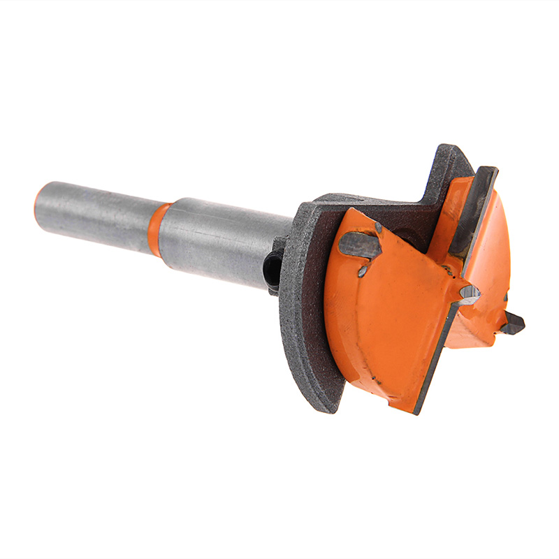 Cemented Carbide 35mm Hole Saw Woodworking Core Drill Bit Hinge Cutter Boring Bit Tipped Drilling Tool