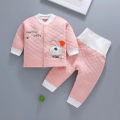 Baby Fashion Warm Clothing Set For Spring Autumn High Waist Trousers And Full Sleeve Coat Sets Boy Children Newborn Clothes Sets