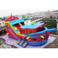(China Guangzhou) manufacturers selling inflatable slides, inflatable castles, CHA-128