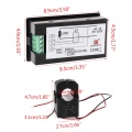 AC 80-260V 100A Voltage Current Watt Power Energy Meter PZEM-061 with Split CT 35ED