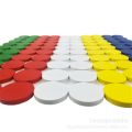 117Pcs Counters Counting Chips 30mm Mixed Colors Math Toy For Bingo Chips Game Tokens With Storage Box K1KC