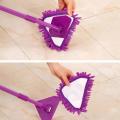 180° rotatable lazy cleaning mop, retractable mop without dead ends, detachable chenille broom, household cleaning tool