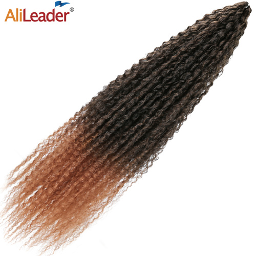 28 inci brazilian braids crochet rambut sintetik pelanjutan rambut braiding