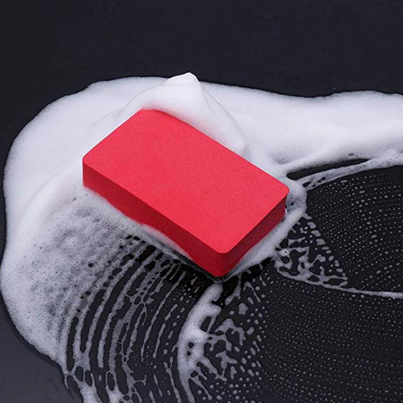 1Pcs Magic Clay Sponge Car Cleaning Brush Wash Mud Car Detail Cleaning Care Washing Tool Red