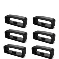 2/5/10/20 PCS Black 20mm For Samsung Gear S2/Active 2 40 44 Silicone Strap Ring Smart Watch Strap Holder Replace Accessories