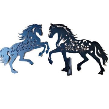 Handcrafted Metal Garden Art with Animal Design Features