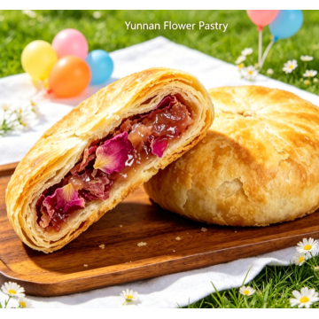 Yunnan Rose Fragrant Fresh Flower Cake