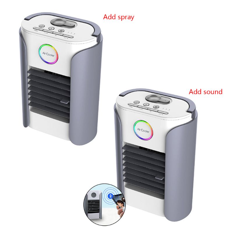 Air Conditioner Air Cooler Humidifier Purifier Portable For Home Room 3 Speeds