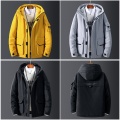 2019 High quality men's winter jacket thick snow parka overcoat white duck down jacket men wind breaker brand Tace down coat 057