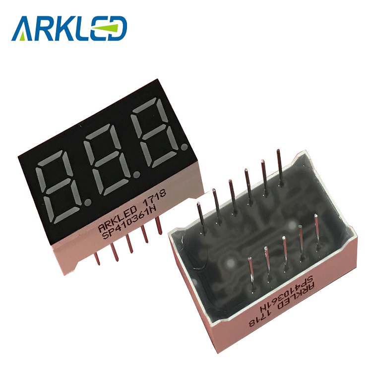 3 digit 7 segment led display 3631