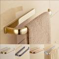 Antique Bronze Towel Ring 5 Colors Solid Brass Toilet Towel Hanger Storage Shelf Towel Rail Wall Bathroom Accessories Towel Bar