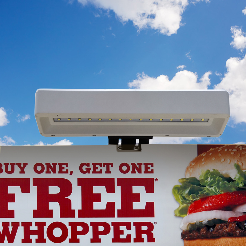 11 Inch Waterproof Solar Billboard Lights for Outdoor