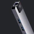 USB Hubs Heat-5in1 USB type C Hub 4K Hdmi USB C a Gigabit Ethernet RJ45 LAN adaptor For Computer Notebook Desktop PC 19OCT31