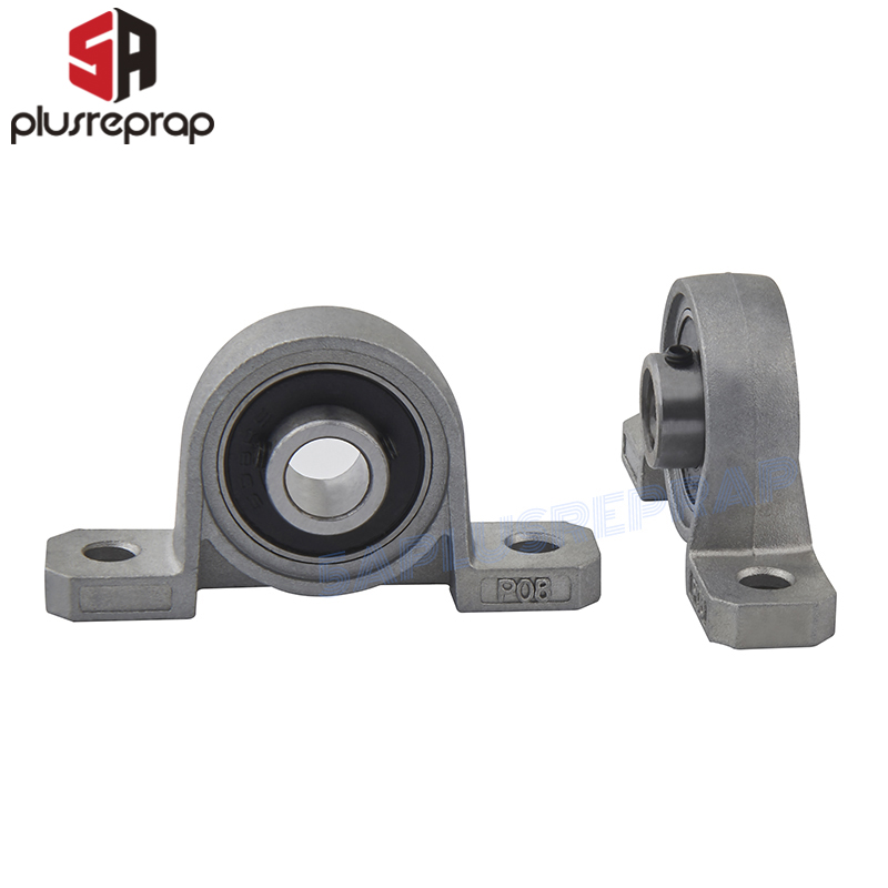 2PCS KFL08 KP08 8mm Bore Diameter Pillow Block Flange Rhombic Bearing Zinc Alloy 3D Printer DIY Parts for T8 Lead Screw