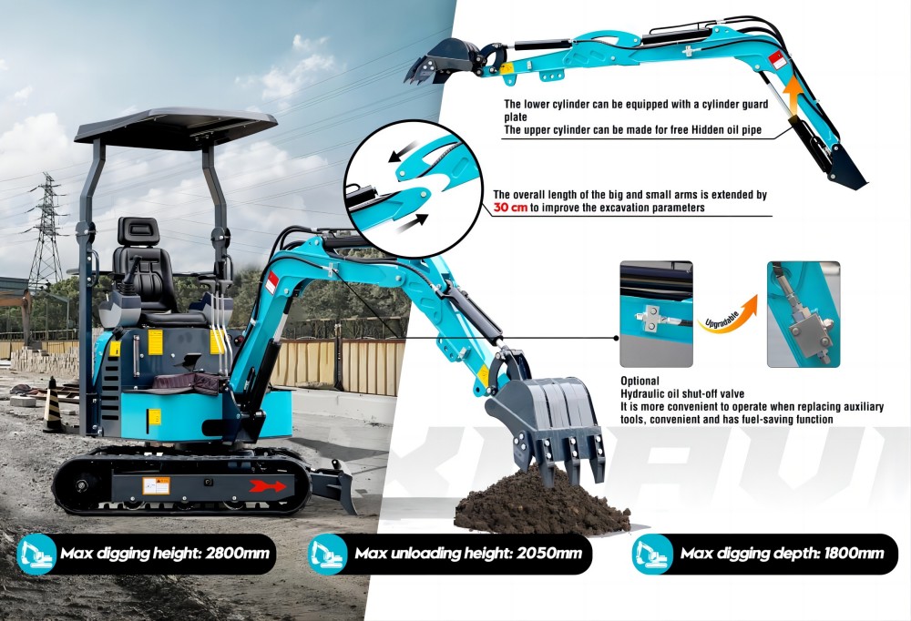 1.5ton excavator
