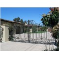 Hench 100% hot dip galvanized steel iron gates model hc-ig2