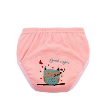 4PCS Cartoon Baby Potty Pee Training Pants Waterproof Child Kids Shorts Panties Toilet Underwear Cotton Briefs