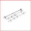 T8 Dual Lead Screw Linear Rail Shaft Rod Set Guide Linear Slider Coupling Bearings Support Block CNC Part 200 300 400 500mm