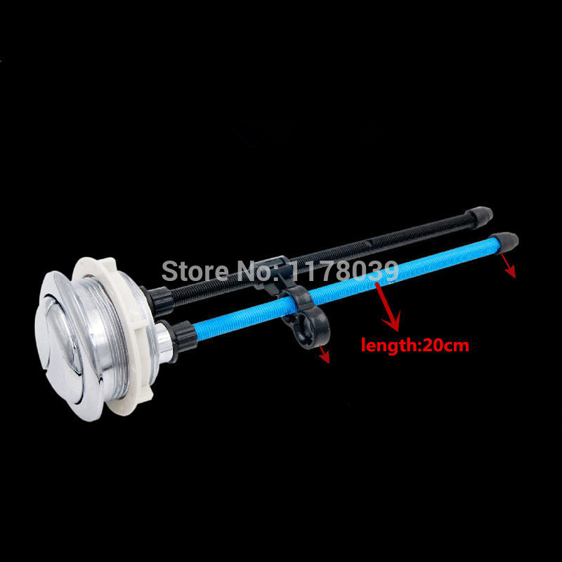 Round Toilet dual Push Buttons,Inside diameter 38mm Toilet water tank cover push button,Outer diameter 50mm Push Buttons,J17371