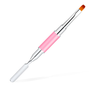 1pc Double Head Nail Painting Gel Brush Dual End French Manicure Extension Spatula DIY Tool New Design
