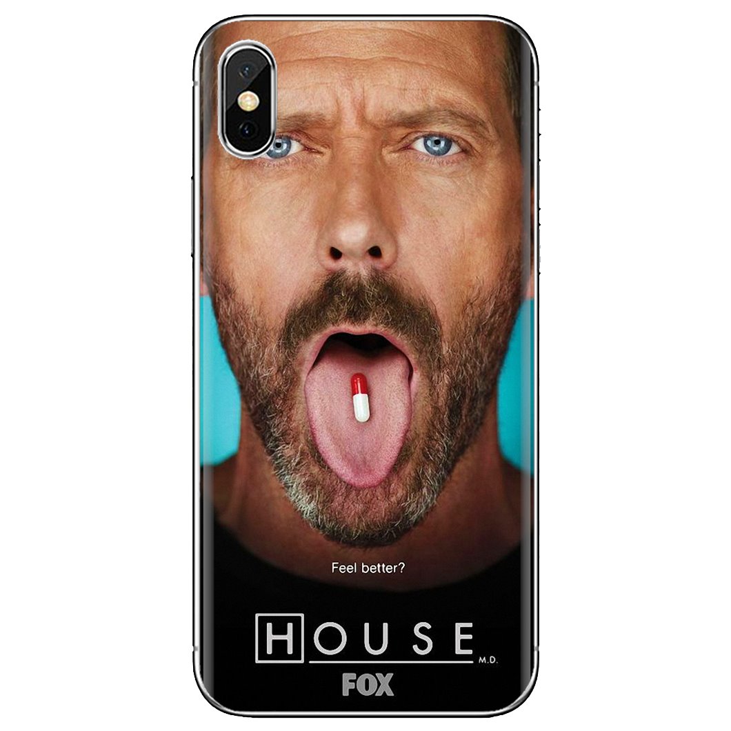 Soft Case For Huawei P8 P9 P10 P20 P30 P Smart 2019 Honor Mate 9 10 20 8X 7A 7C Pro Lite Dr House Gregory Hugh brain Pills