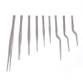 12.5-25CM Stainless Steel Eyebrow Tweezer False Eyelash Extension Tools Auxiliary Repair High Precision Anti Acid Tweezers