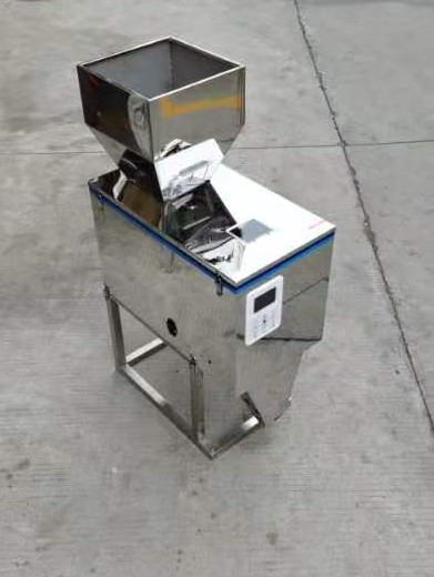 10-2500g Desktop Food racking machine Granular powder materials packing machine filling machine version Double vibrator