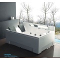 Right Skirt Faberication Acrylic whirlpool Double People bathtub Hydromassage Tub Nozzles Spary jets spa RS6154D