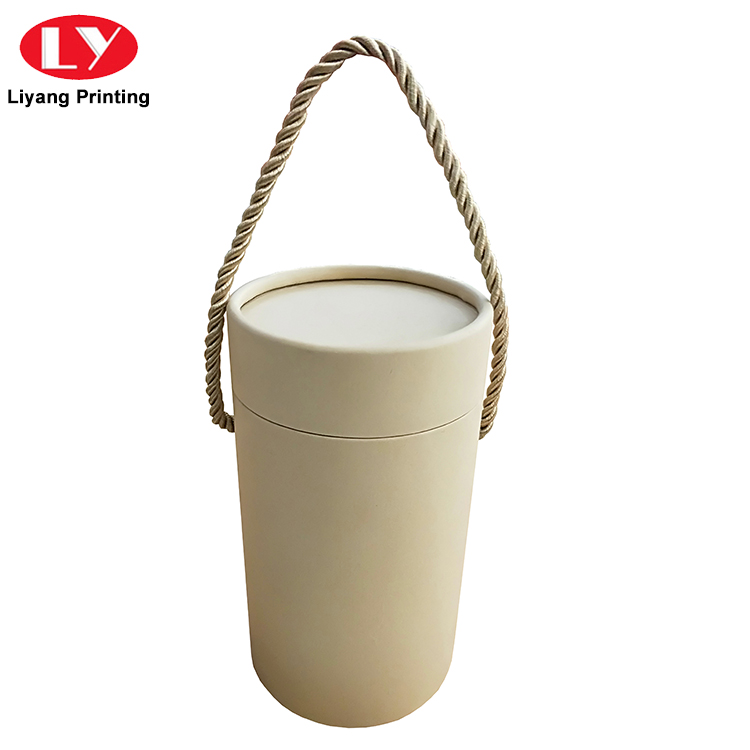 Kraft Round Paper Box