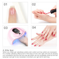 54W UV LED Nails Dryers Nail Lamp Drying Lamp For Curing UV Gel Nail Polish With Motion Sensing LCD Digital Display