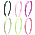 1.5CM Solid Color Plain Haribands Satin Headband Women Hair Accessories Girls Simple Headbands Head Hoop Tiaras 1PCS