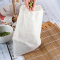 1Pc Home Reusable Cotton Food Filter Mesh Bag Nut Milk Bean Muslin Soup Filter Kitchen Accessories Supplies