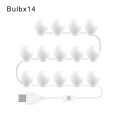 14 Bulbs White